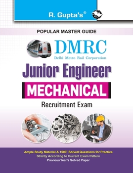 Paperback Dmrc: Junior Engineer Mechanical Exam Guide Book