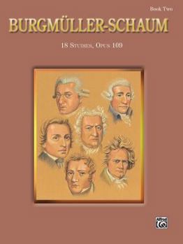 Paperback Burgmüller-Schuam, Bk 2: 18 Studies, Opus 109 Book