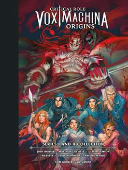 Hardcover Critical Role: Vox Machina Origins Library Edition: Series I & II Collection Book