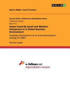 Paperback Issues Faced By Small and Medium Enterprises In A Global Business Environment: Exemplary development of an internationalisation strategy for SMES Book