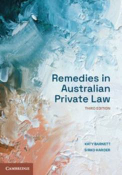 Paperback Remedies in Australian Private Law Book