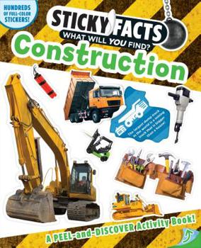 Paperback Sticky Facts: Construction Book