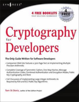 Paperback Cryptography for Developers Book