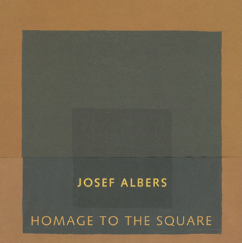 Hardcover Josef Albers: Homage to the Square Book