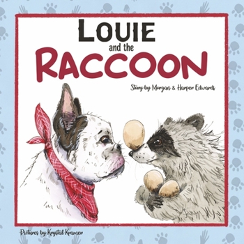 Paperback Louie and the Raccoon Book