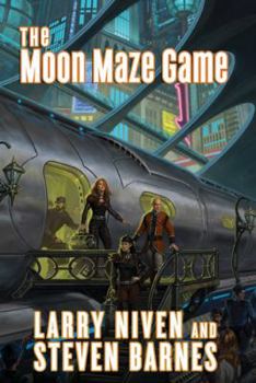 Hardcover The Moon Maze Game Book