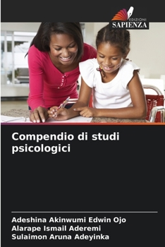 Paperback Compendio di studi psicologici [Italian] Book