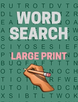 Paperback Word Search Large Print: Large Print Word Search Books for Seniors and Adults (Vol. 16) [Large Print] Book