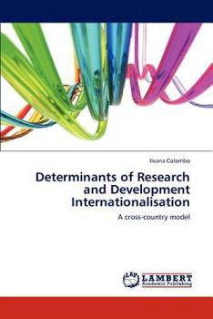 Paperback Determinants of Research and Development Internationalisation Book