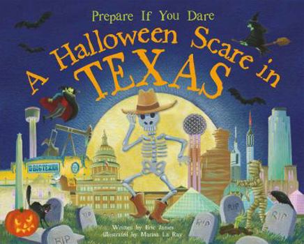 Hardcover A Halloween Scare in Texas Book