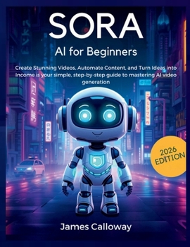 Sora AI for Beginners: Create Stunning Videos, Automate Content, and Turn Ideas into Income is your simple, step-by-step guide to mastering AI video generation