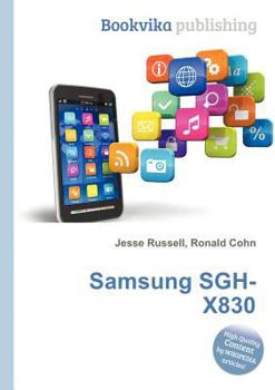 Paperback Samsung Sgh-X830 Book