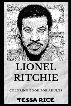 Lionel Ritchie Coloring Book for Adults