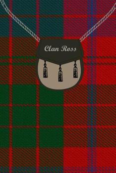 Paperback Clan Ross Tartan Journal/Notebook Book