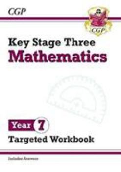 Paperback New KS3 Maths Year 7 Targeted Workbook (with answers) (CGP KS3 Maths) Book