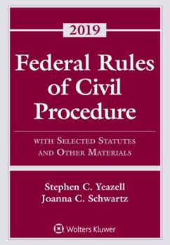 Paperback Federal Rules of Civil Procedure: With Selected Statutes and Other Materials, 2019 Book