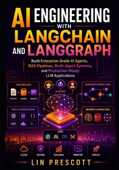 Paperback AI Engineering with LangChain and LangGraph: Build Enterprise-Grade AI Agents, RAG Pipelines, Multi-Agent Systems, and Production-Ready LLM Applicatio Book