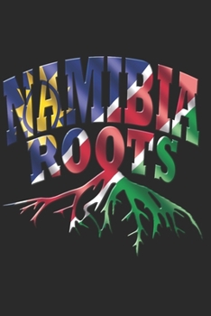 Paperback Namibia Notebook: Namibia Notebook - college book - diary - journal - booklet - memo - composition book - 120 sheets - Dot Grid paper 6x Book