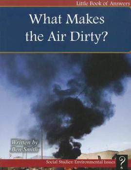 Paperback What Makes the Air Dirty? Book
