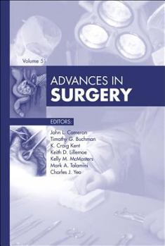 Hardcover Advances in Surgery, 2017: Volume 2017 Book