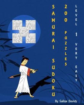 Paperback Samurai Sudoku 200 Puzzles: Level 1 Very Easy Book