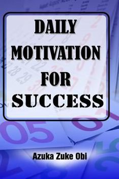 Paperback Daily Motivation for Success Book