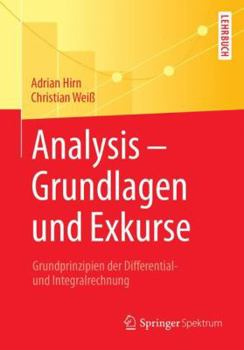 Paperback Analysis - Grundlagen Und Exkurse: Grundprinzipien Der Differential- Und Integralrechnung [German] Book