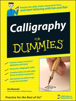 Paperback Calligraphy for Dummies Book