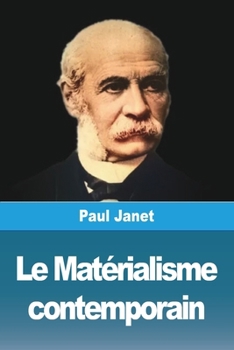 Paperback Le Matérialisme contemporain [French] Book
