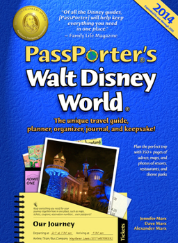 Spiral-bound Passporter's Walt Disney World: The Unique Travel Guide, Planner, Organizer, Journal, and Keepsake! Book