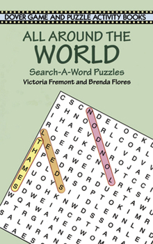 Paperback All Around the World Search-A-Word Puzzles Book