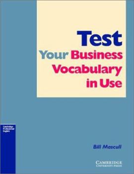 Paperback Test Your Business Vocabulary in Use Book