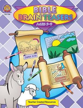 Paperback Bible Brain Teasers Book