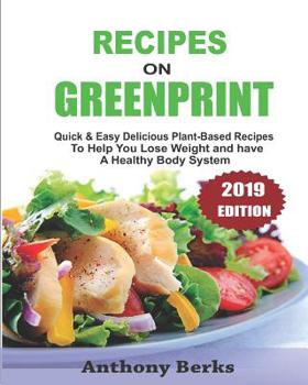 Paperback Recipes on Greenprint Book