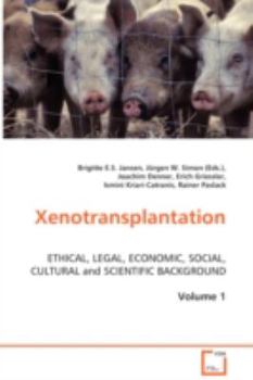 Paperback Xenotransplantation, Volume 1 Book
