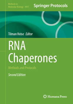 Hardcover RNA Chaperones: Methods and Protocols Book