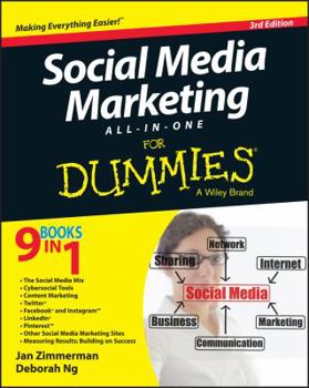 Paperback Social Media Marketing All-In-One for Dummies Book