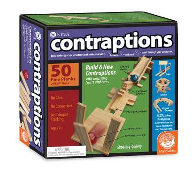 Toy Keva Contraptions 50 Planks Book