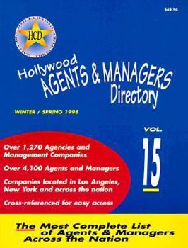 Paperback Hollywood Agents and Managers Directory (Hollywood Representation Directory) Book