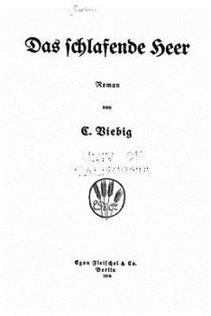 Paperback Das schlafende Heer Roman [German] Book