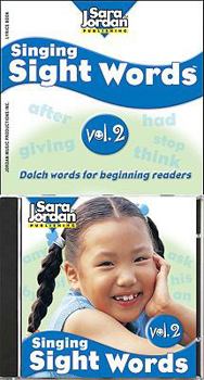 Paperback Singing Sight Words, Volume 2 [With CD (Audio)] Book