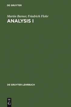 Hardcover Analysis I [German] Book