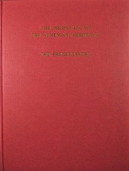 Hardcover The Propylaia to the Athenian Akropolis: The Predecessors Book