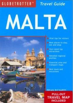 Paperback Malta Travel Guide [With Pull-Out Map] Book