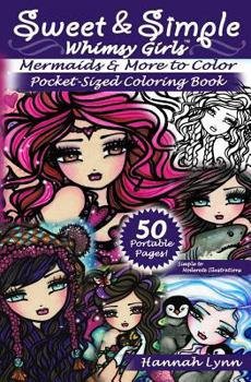 Paperback Sweet & Simple Mermaids & More to Color Pocket-Sized Coloring Book