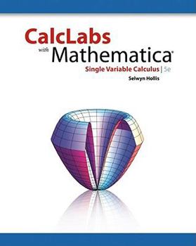 Paperback CalcLabs with Mathematica for Single Variable Calculus Book