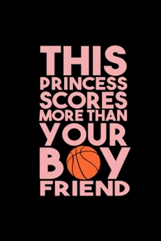 Basketball Princess: Blank Lined Notebook Journal for Work, School, Office | 6x9 110 page