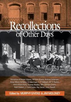 Hardcover Recollections of Other Days Book