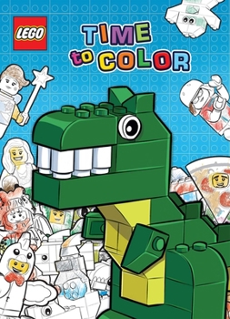 Paperback Lego Books: Time to Color! Book