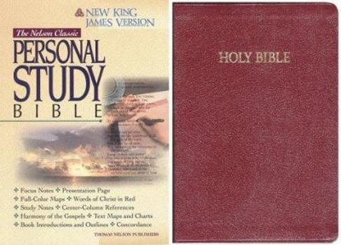Hardcover Nelson Classic Personal Study Bible Book